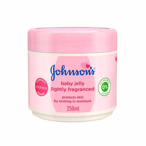 JOHNSONS BABY JELLY 250ML PINK