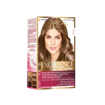 LOREAL EXCELLENCE HAIR COLOR 7 BLONDE