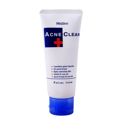 MISTINE FACE WASH 85GM ACNE CLEAR PLUS