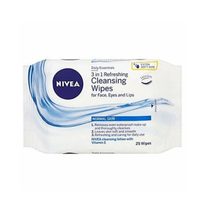 NIVEA FACIAL WIPES NORMAL SKIN 25S