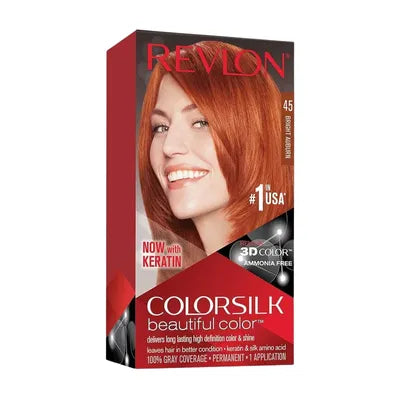 REVLON COLORSILK 45 BRIGHT AUBURN