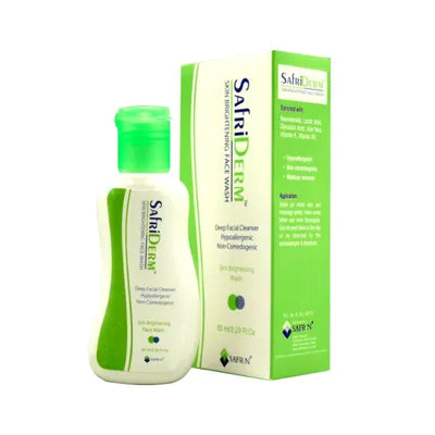 SAFRIDERM FACE WASH GEL 65ML