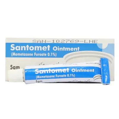 SANTOMET OINTMENT 0.1% 5GM