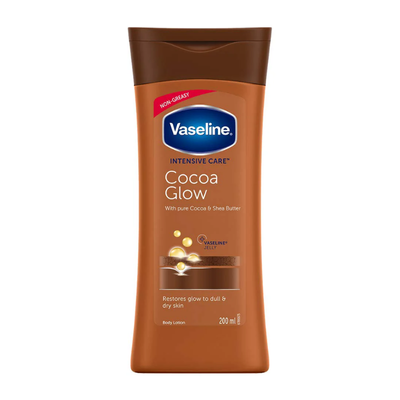VASELINE LOTION 200ML COCOA GLOW