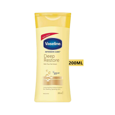 VASELINE LOTION 200ML DEEP RESTORE