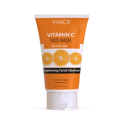 VINCE FACE WASH 120ML VITAMIC C