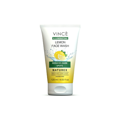 VINCE FACE WASH 120ML ILLUMINATING LEMON
