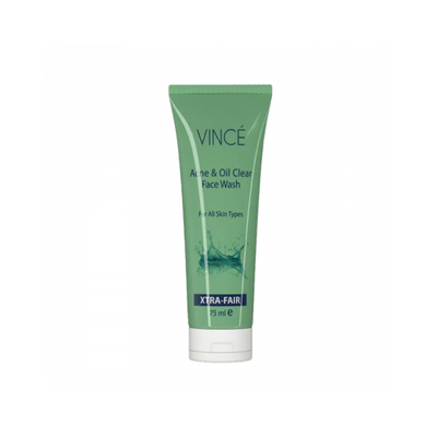 VINCE FACE WASH 75ML ACNE & OIL CLEAR