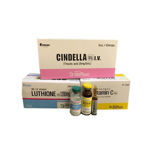 Cindella Korea Whitening Injection - Ascorbic Acid Vitamin C | 10 Session